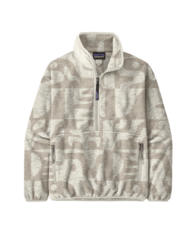 W&#39;s Synchilla® Fleece Marsupial Pullover, COLOR: DYNO WHITE, Size: SMALL