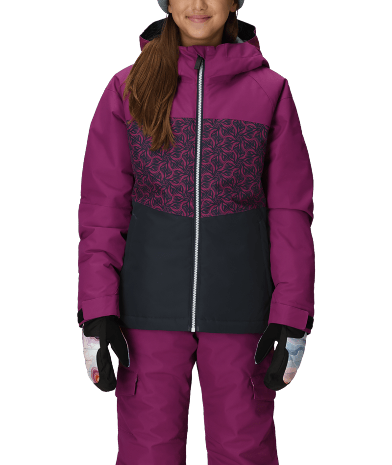 GIRLS ATHENA INS JKT, COLOR: VIOLET, Size: SMALL