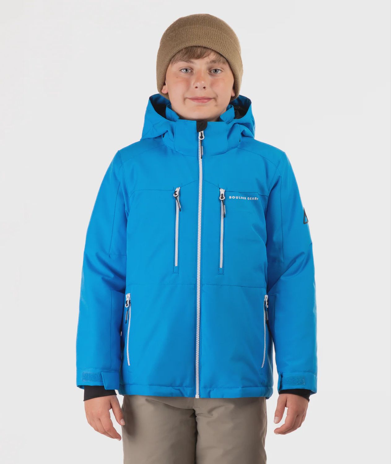BOYS BECKHAM JACKET, COLOR: BLUESTAR, Size: XS