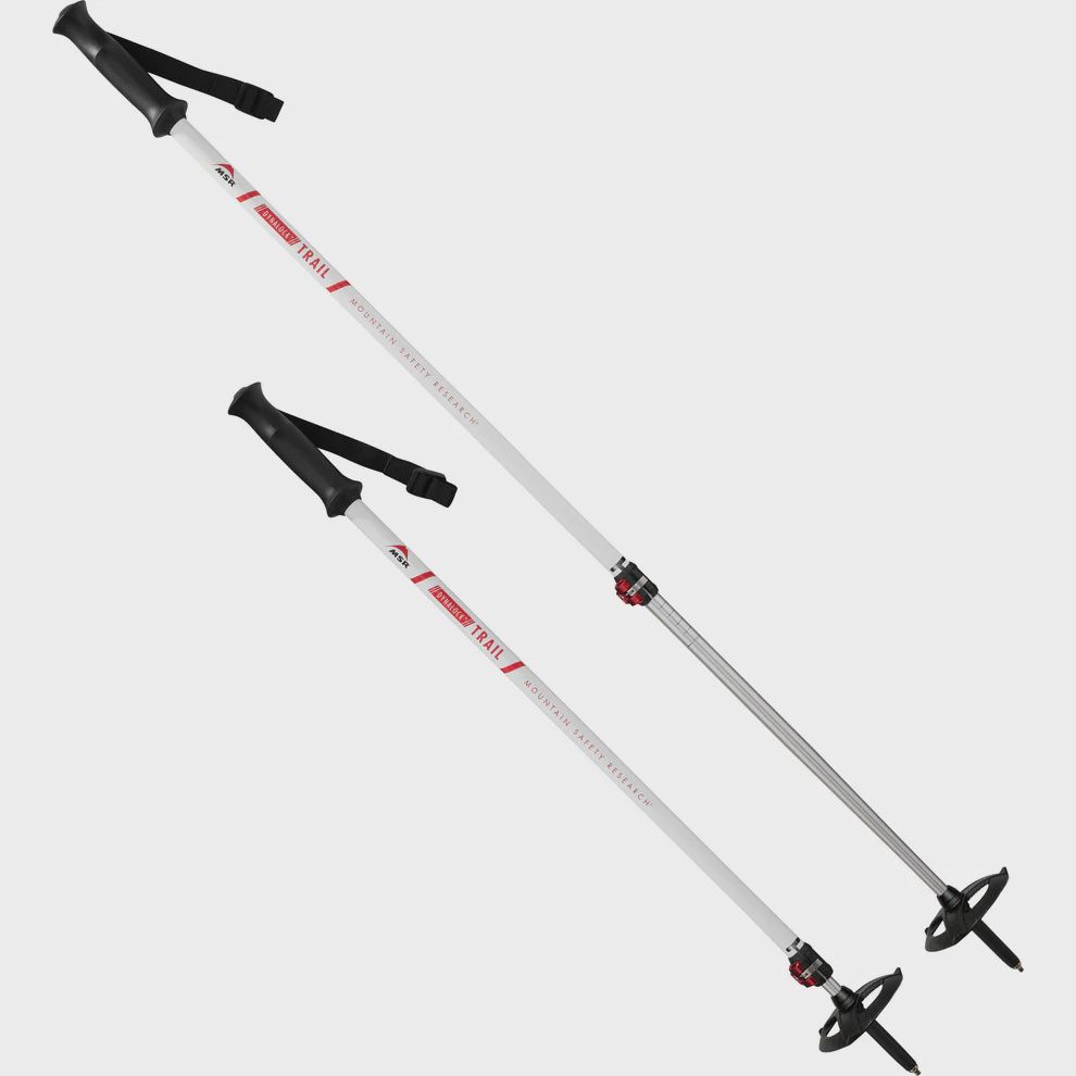DYNALOCK TRAIL POLES 2-SECTION, Size: 80-140CM