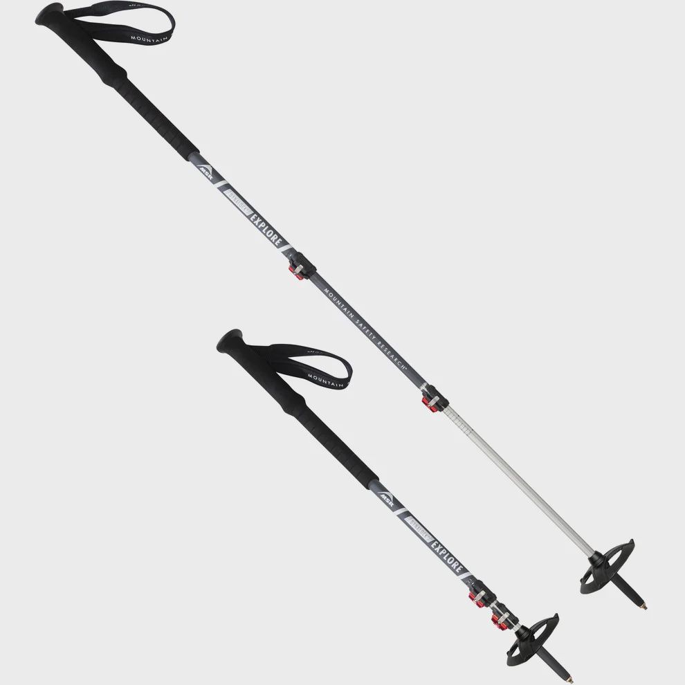 DYNALOCK EXPLORE 3 SECTION POLES, Size: 80-140CM