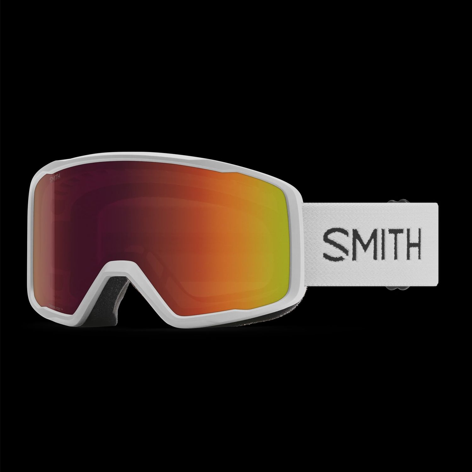 TRIBUTE / WHITE, STOCK LENS: Red Sol-X Mirror