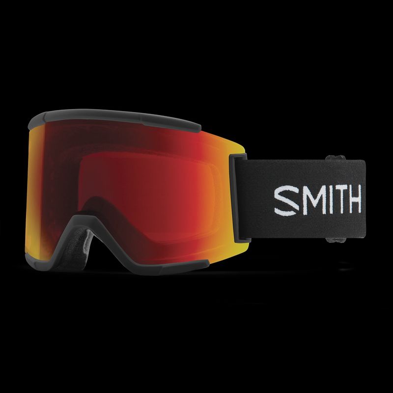 SQUAD XL / BLACK WITH RED LENS