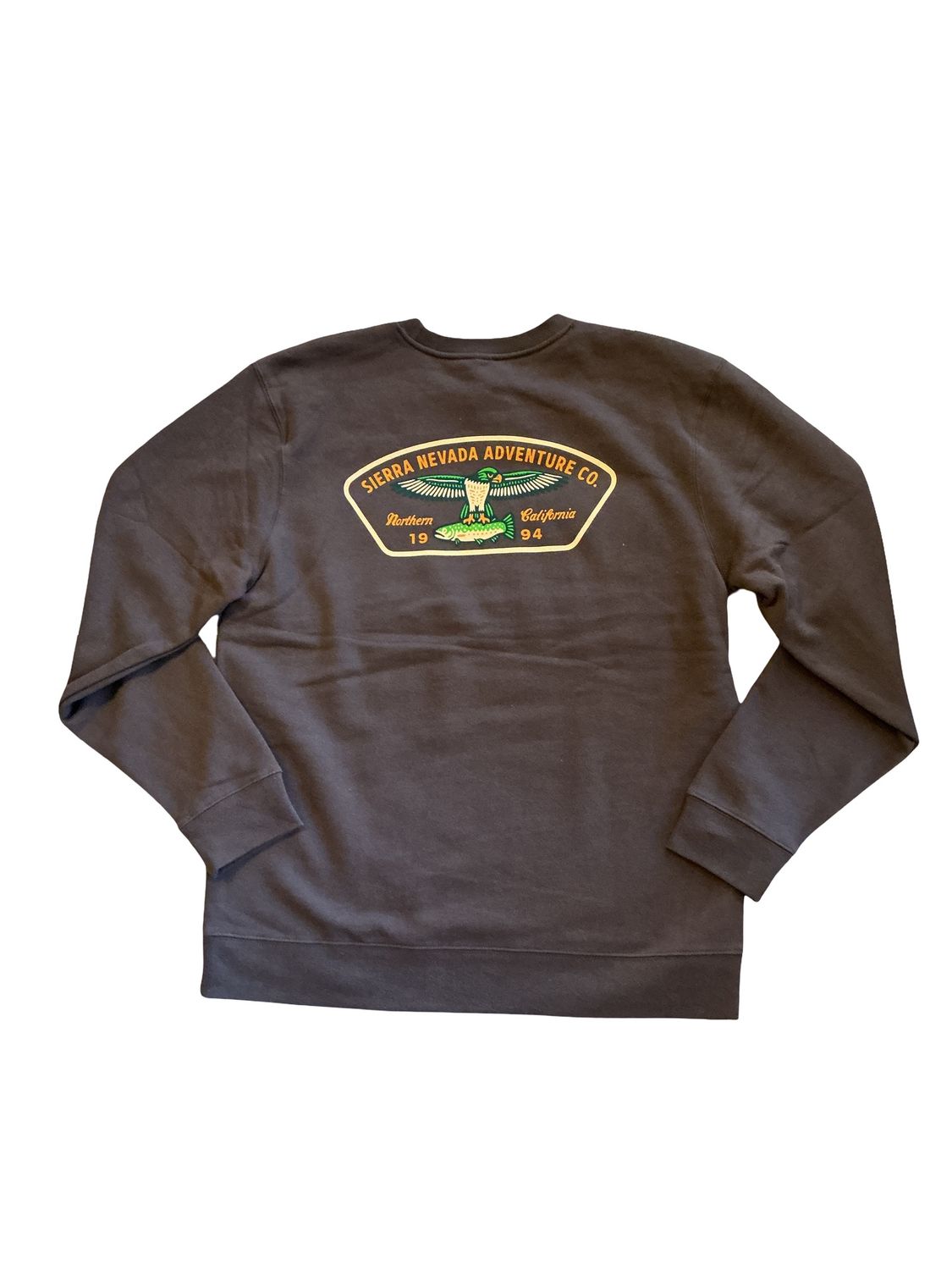 M&#39;s Osprey Crewneck, COLOR: Brown, Size: SMALL