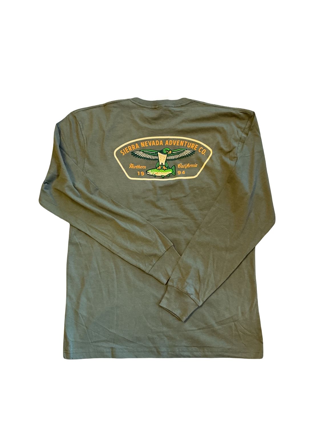 M&#39;s Osprey Longsleeve, COLOR: Military Green, Size: SMALL