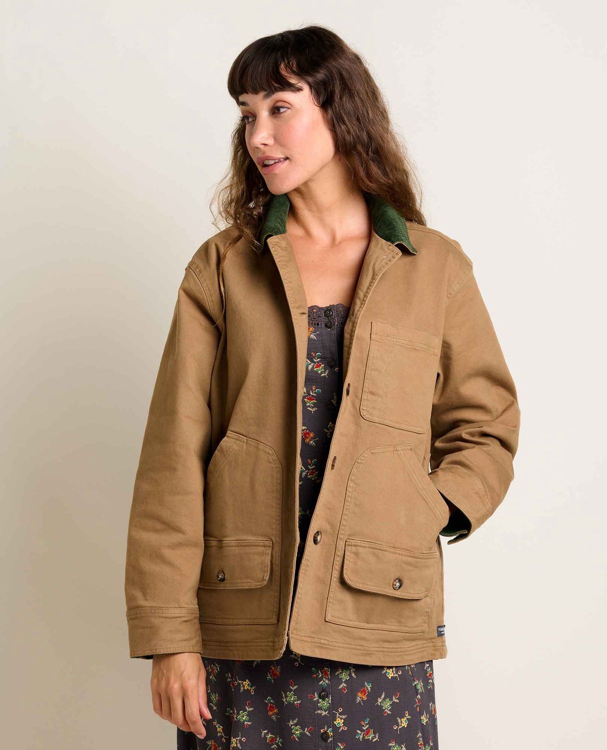 W&#39;S BALSAM BARN JACKET, COLOR: HONEY BROWN, Size: SMALL
