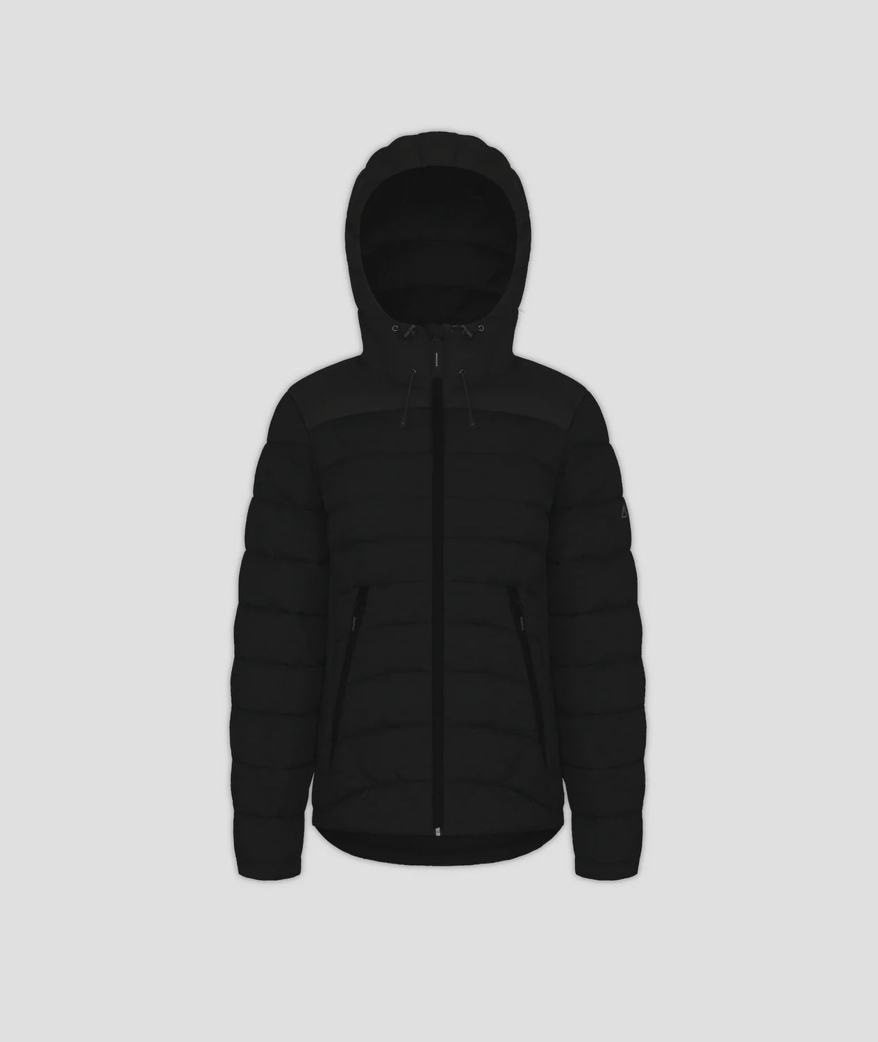 W&#39;S COSMIC PUFFY JACKET, COLOR: BLACK, Size: SMALL