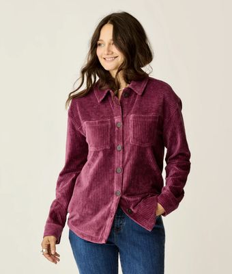 W&#39;S HUDSON STRETCH CORD SHACKET