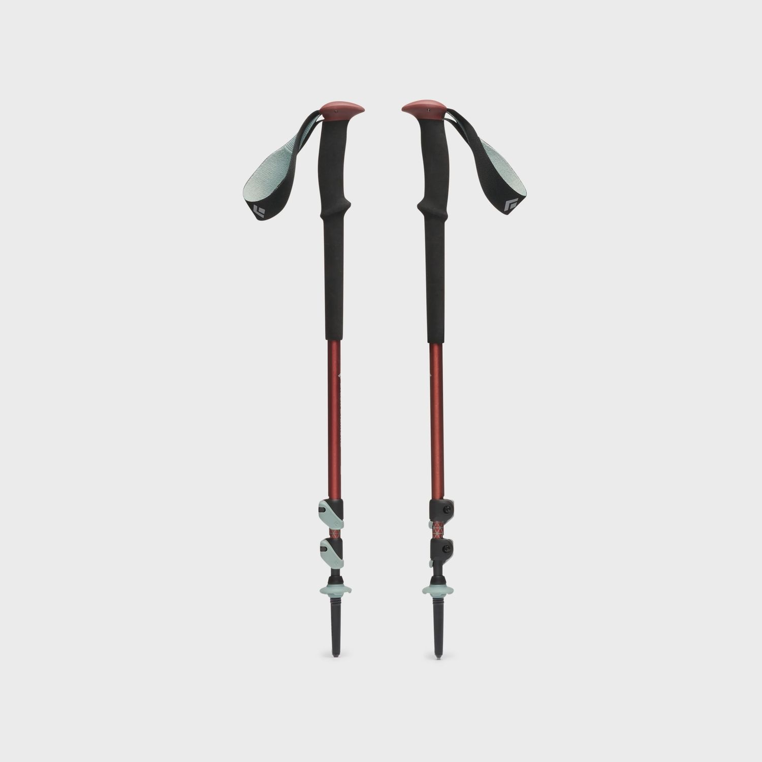 TRAIL TREKKING POLES, COLOR: IRON RED