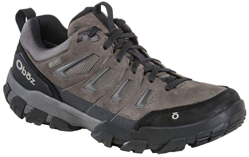 Oboz M's Sawtooth X Low B-Dry, COLOR: CHARCOAL, Size: 8.5