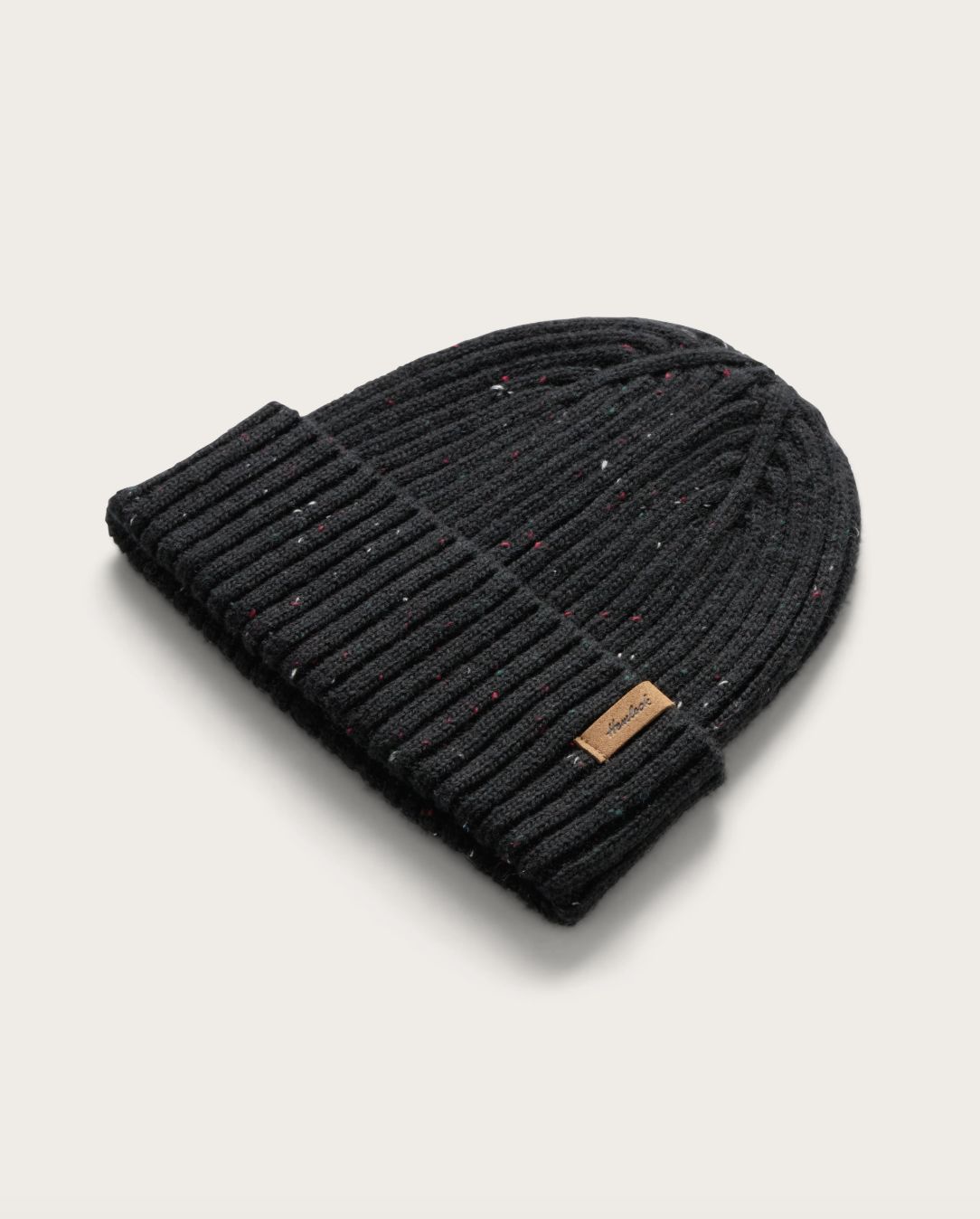 HAWTHORNE FLECK BEANIE, COLOR: BLACK