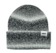 OMBRE BEANIE, COLOR: BLACK / GREY