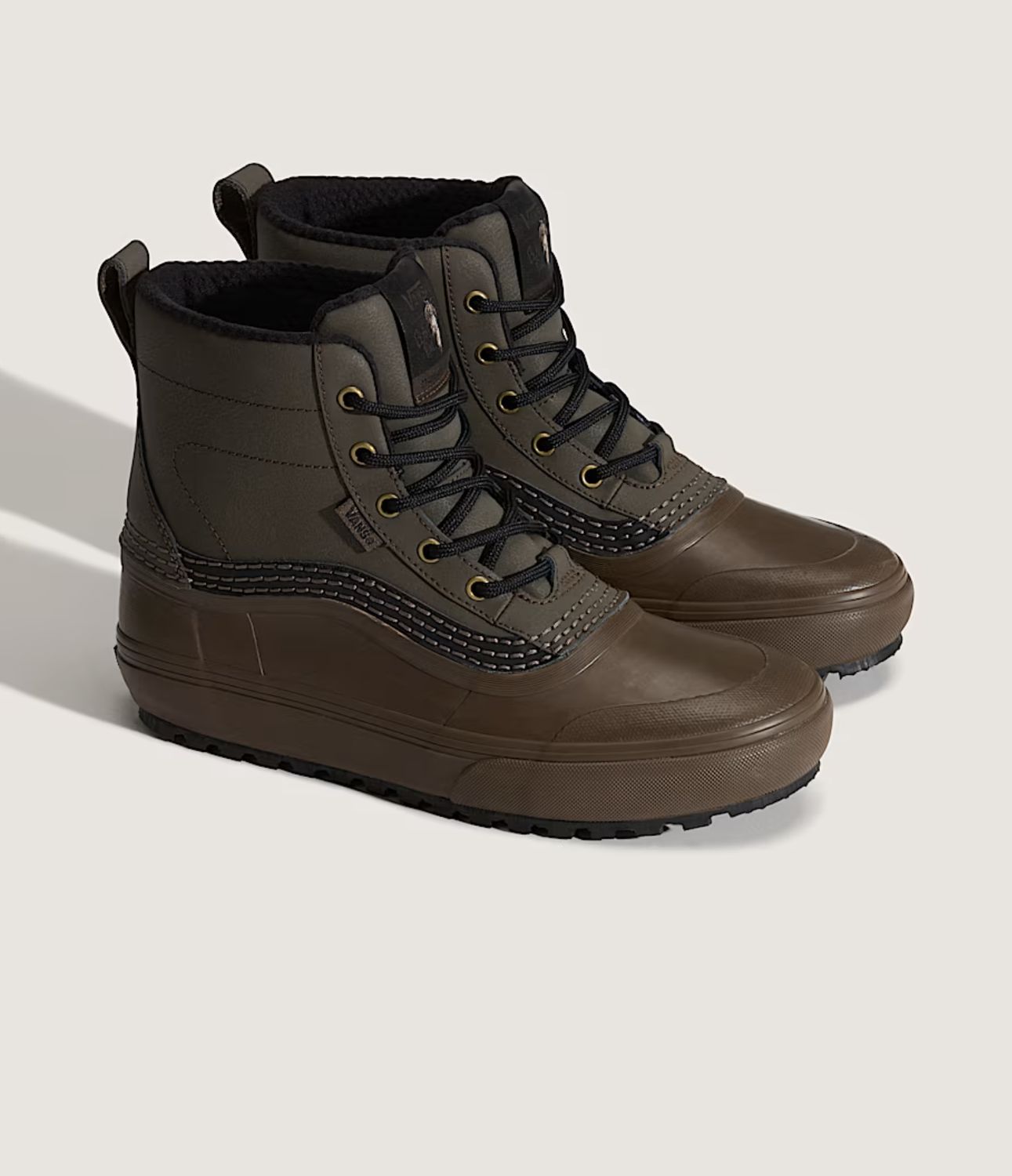 Vans M's MTE Standard Mid Waterproof, COLOR: PAUL BLK, Size: 9