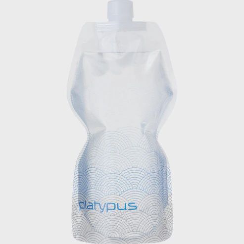 SOFT BOTTLE 1L, COLOR: WAVES, STYLE: CLOSURE CAP, Size: 1L