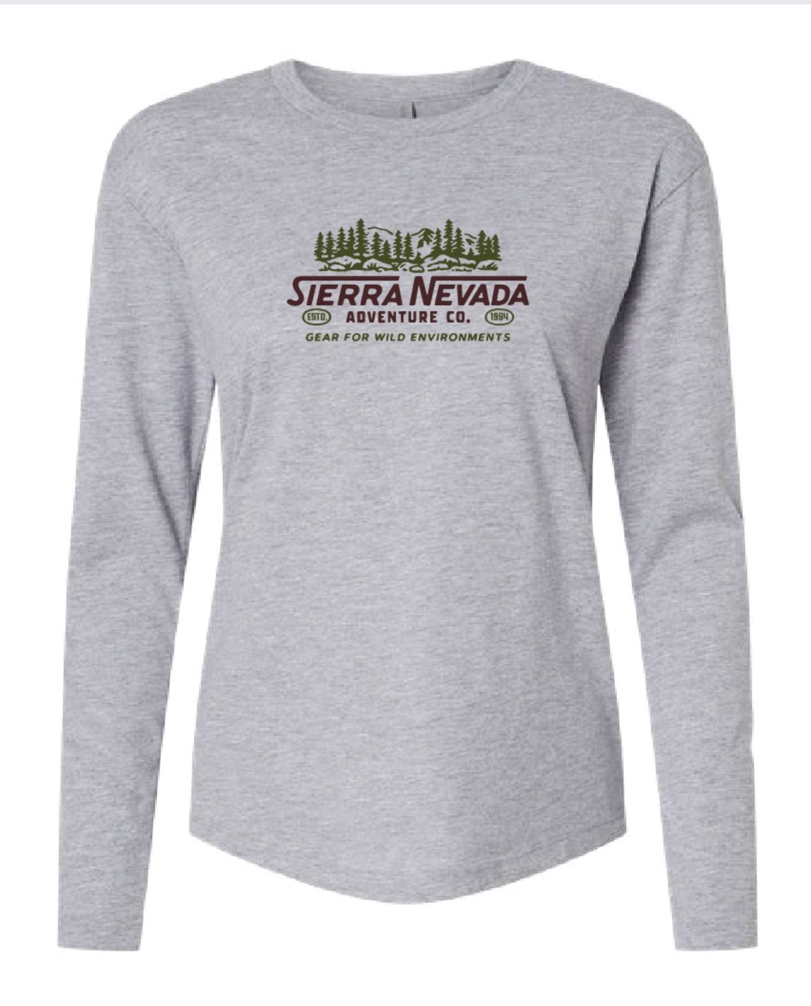 W&#39;s Wild Environments Longsleeve, COLOR: Heather Grey, Size: Small