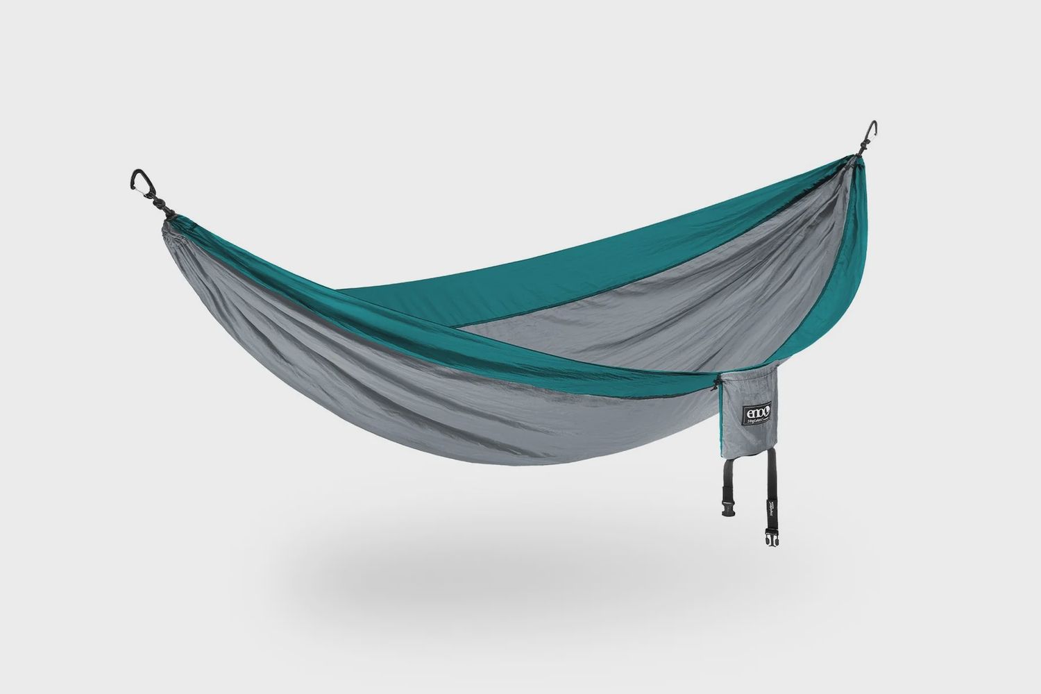 SINGLE NEST HAMMOCK, COLOR: SEAFOAM/NAVY