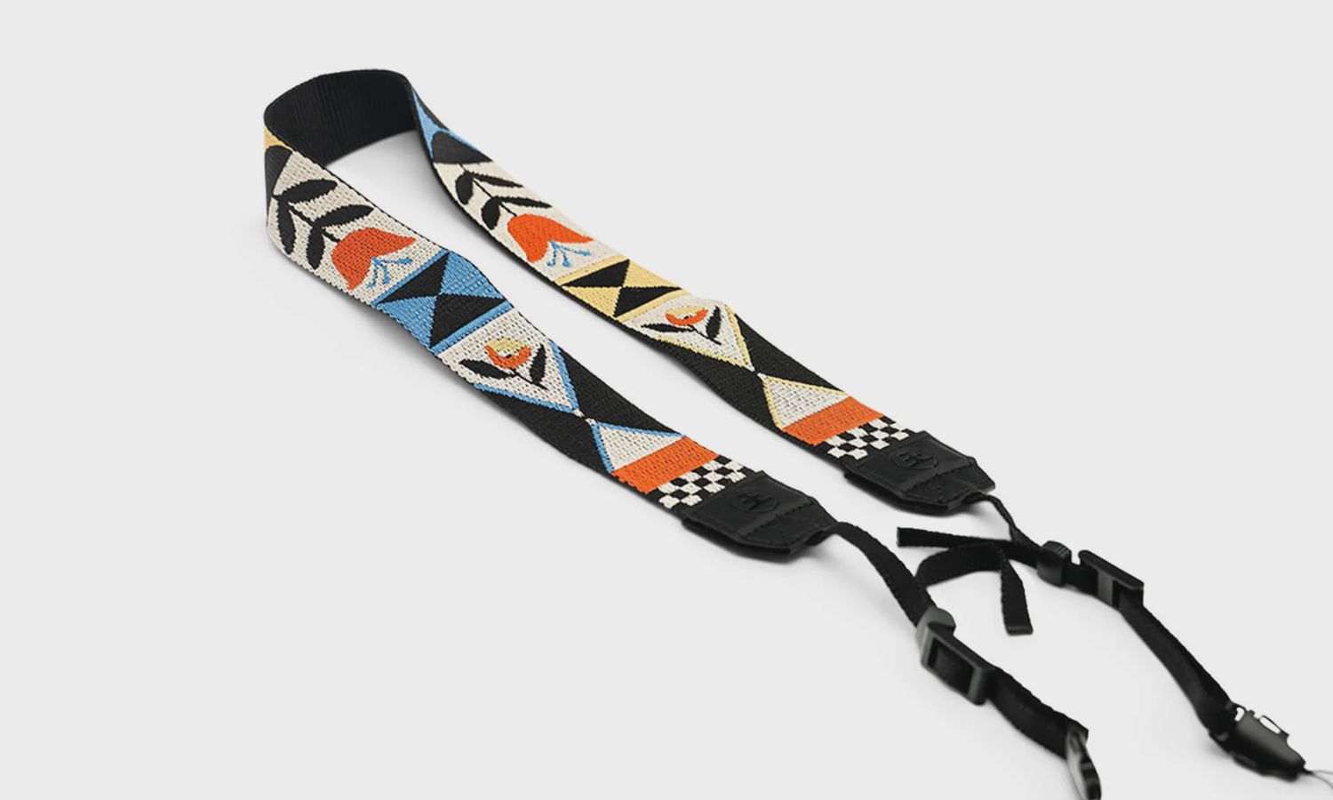 WOVEN TAPESTRY STRAP, COLOR: FLORA