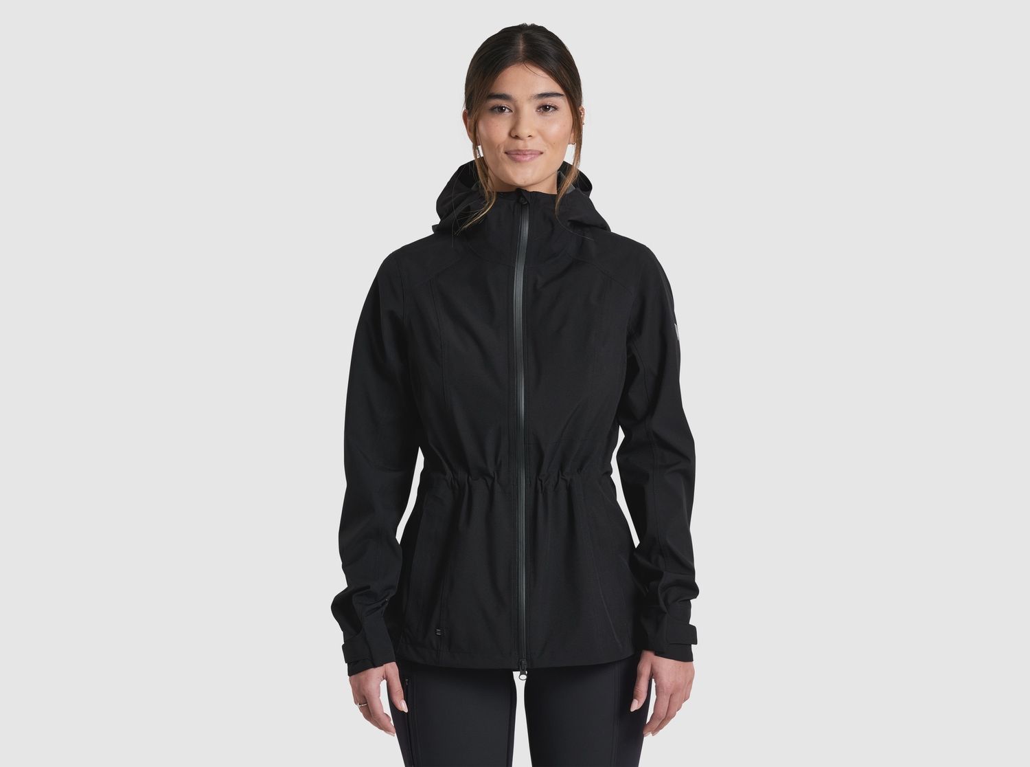 W'S STRECH VOYAGR JACKET, COLOR: BLACKOUT, Size: XS
