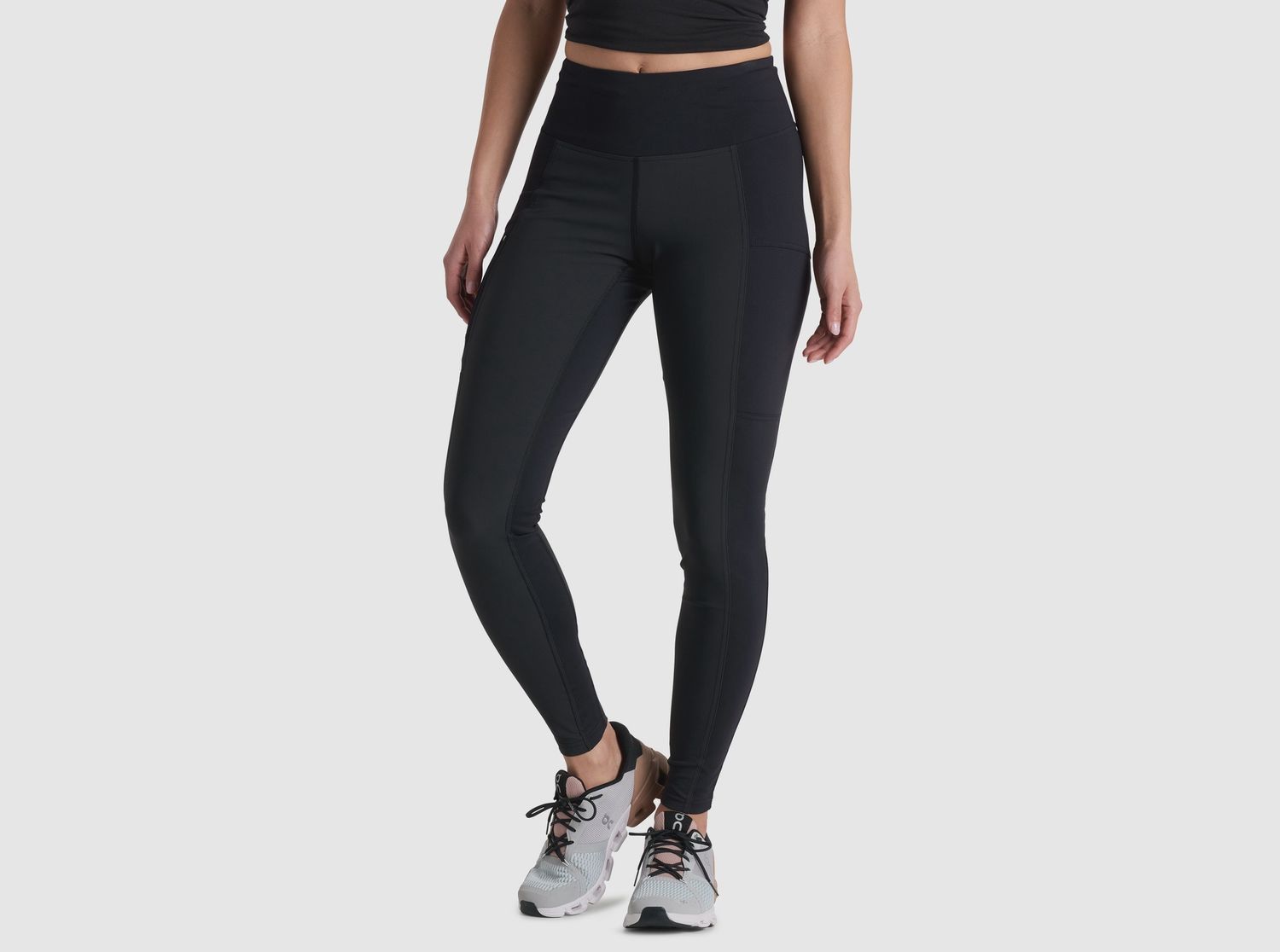 W'S AYLA TIGHT, COLOR: BLACK, Size: XS