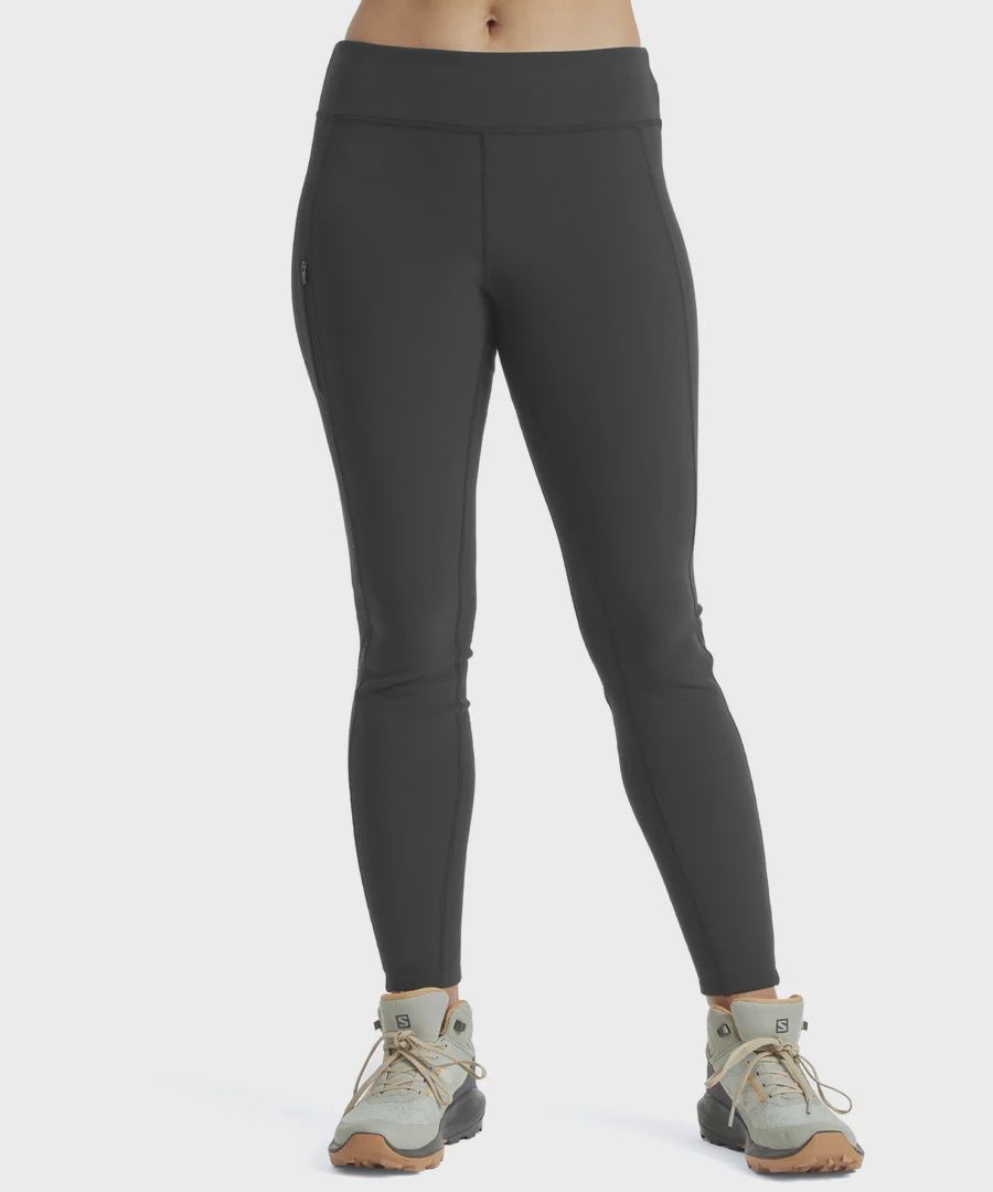 W'S DOLMA SOFTSHELL TIGHT, COLOR: BLACK, Size: XS