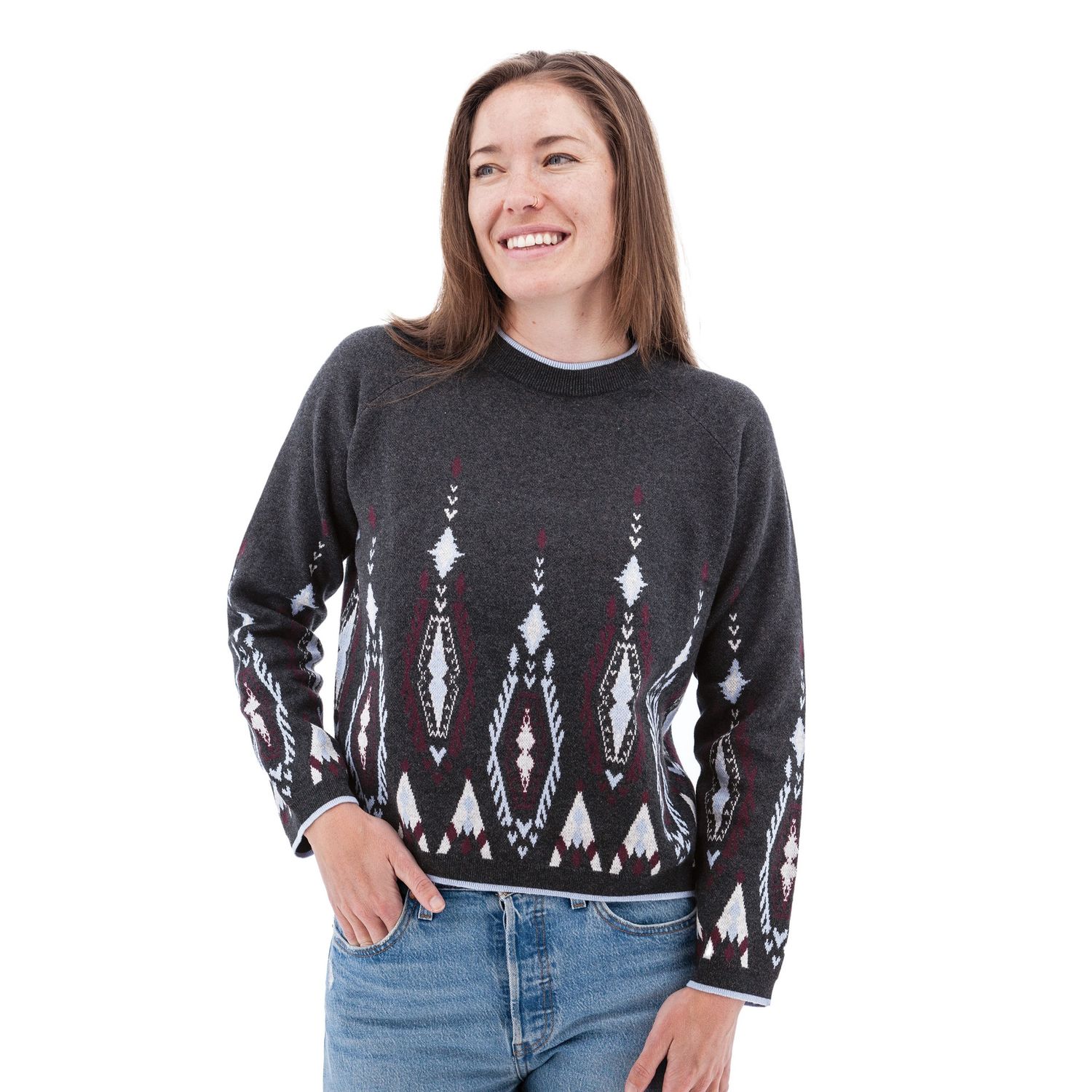 W&#39;S DIAMOND SWEATER