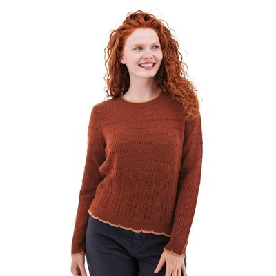 W'S Halcyon Pointelle Sweater