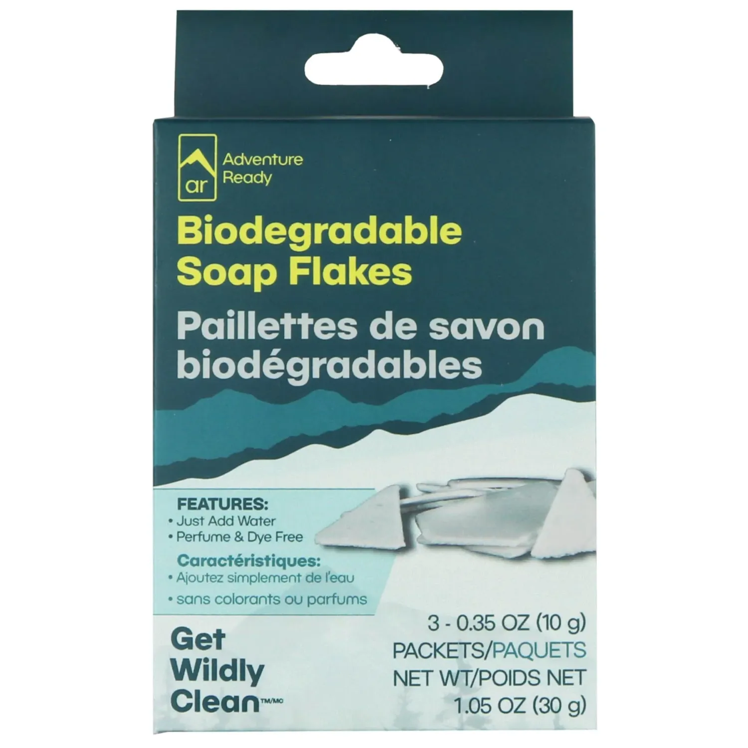 BIODEGRADABLE SOAP FLAKES