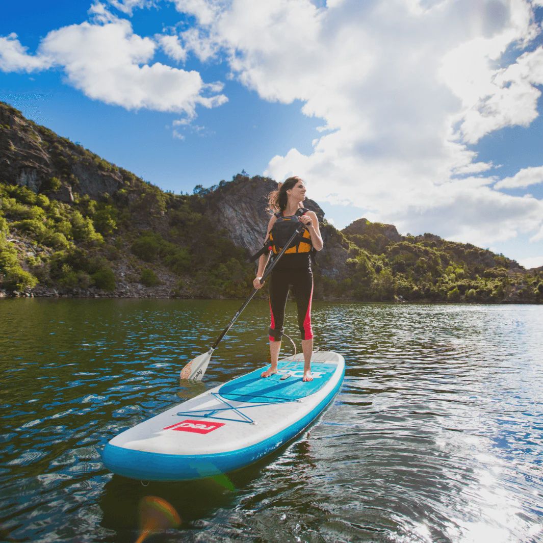 Aqua Bound Lyric Carbon 2-Piece Stand-Up Paddle, Size: 64-74"