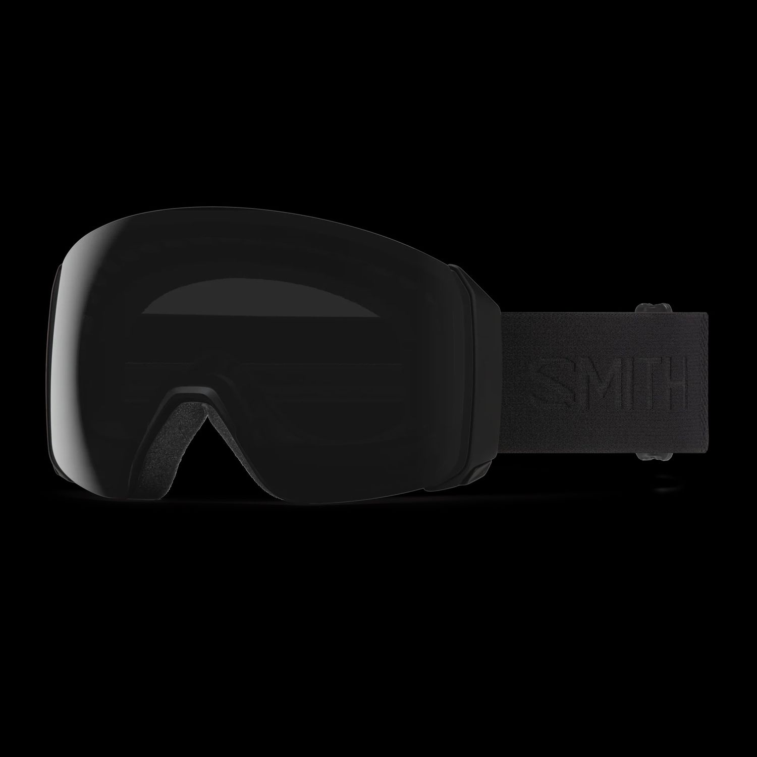 SMITH 4D MAG XL / Blackout, SPARE LENS: Chromapop Storm Blue Sensor Mirror, STOCK LENS: ChromaPop Sun Black Lens