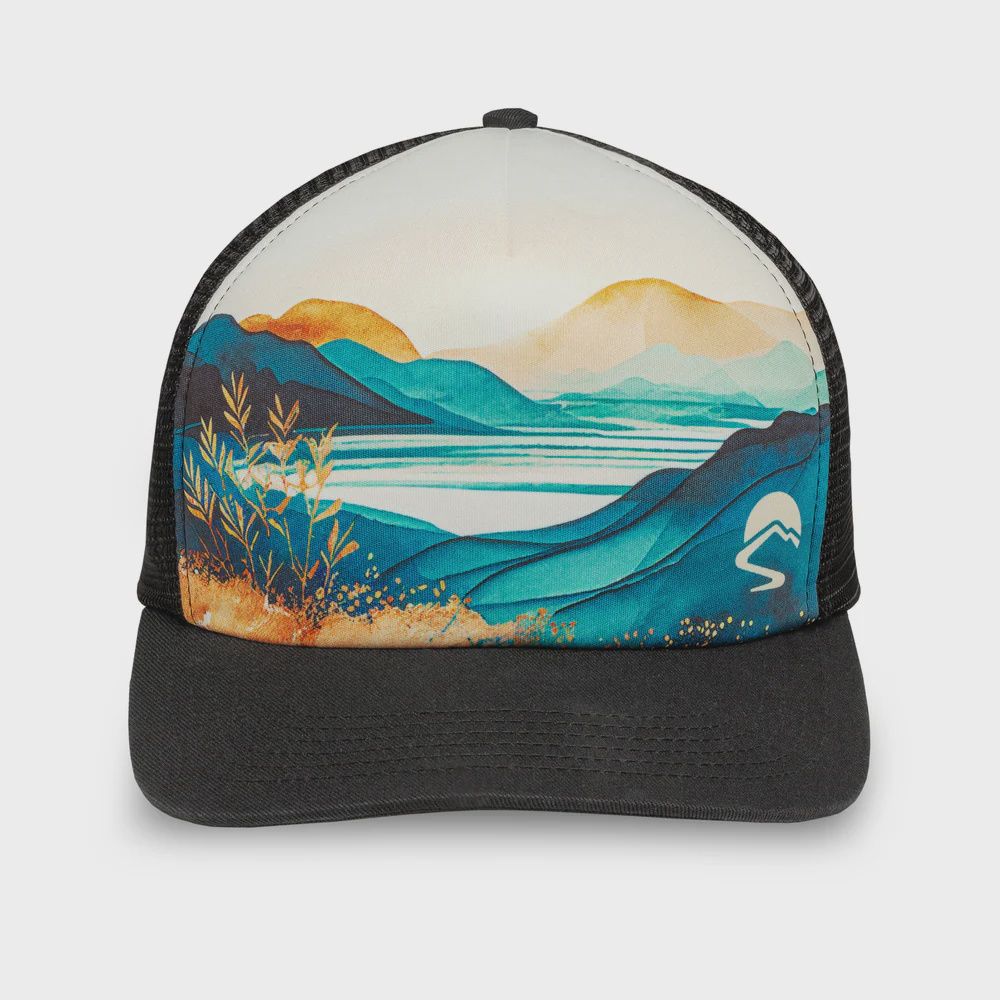 Sunday Afternoons Artist series trucker hat, COLOR: River valley, Size: O/S
