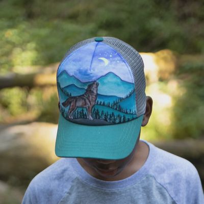 Sunday Afternoons kids artist series trucker