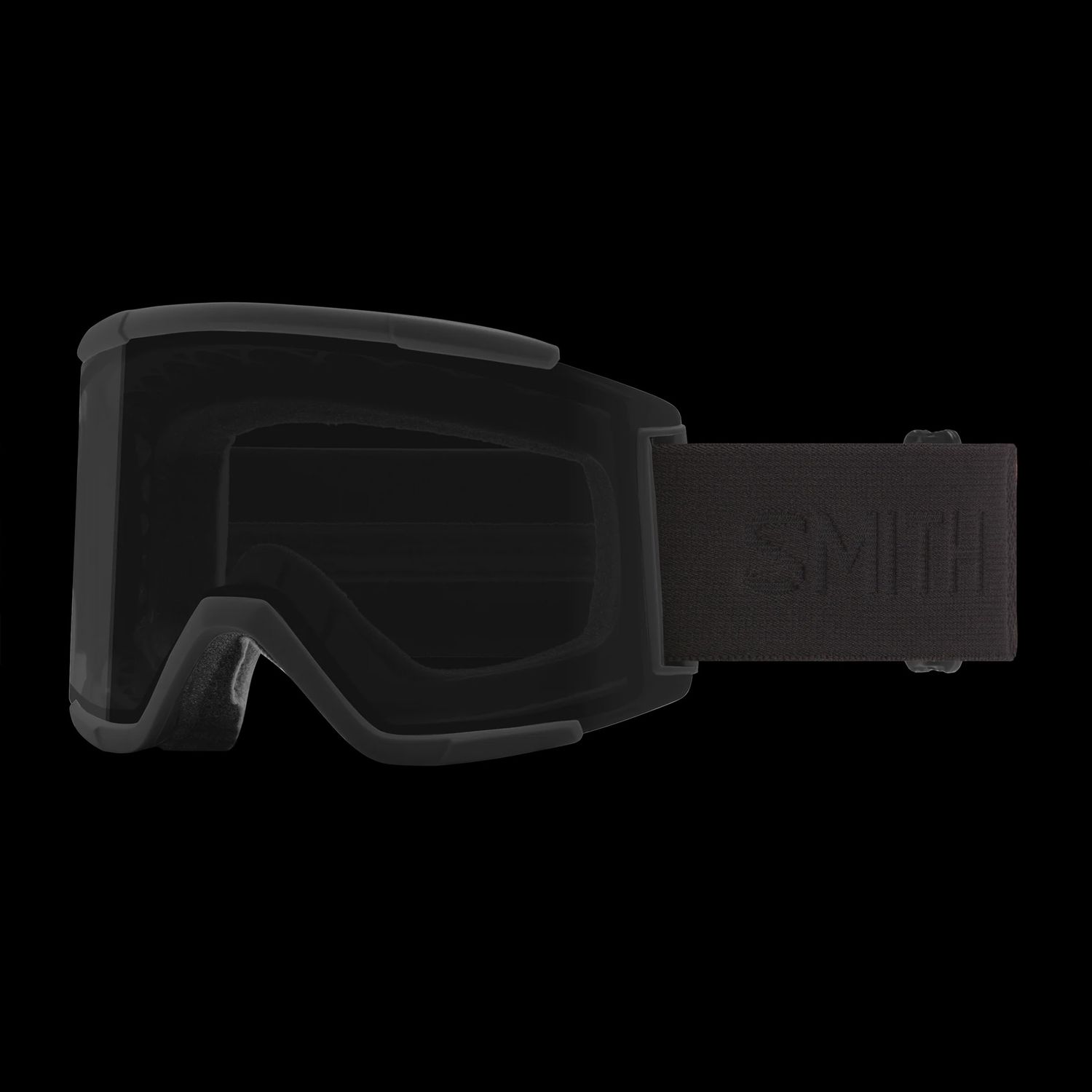 Smith Squad XL Blackout, SPARE LENS: STORM ROSE FLASH, STOCK LENS: ChromaPop Sun Black