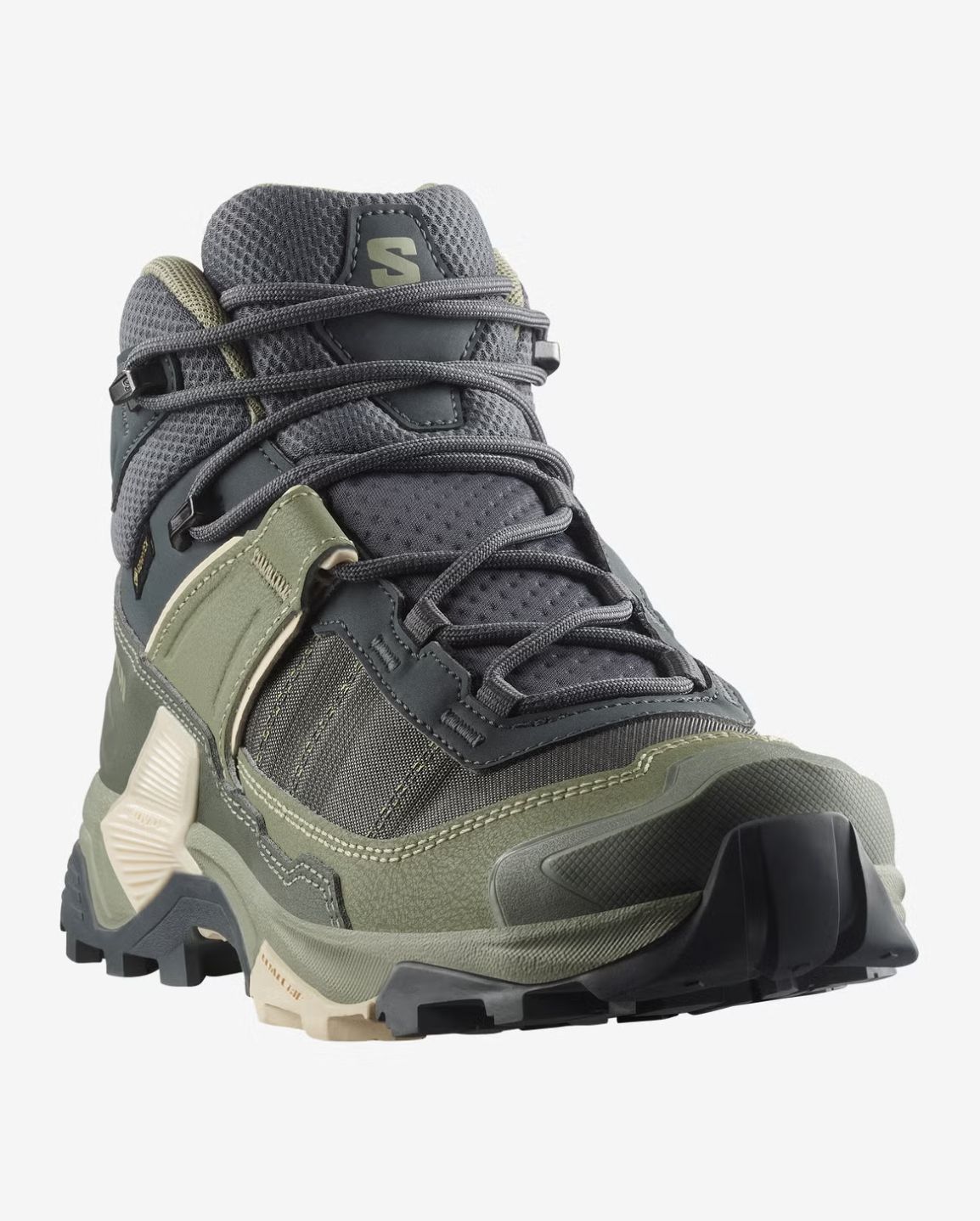 Salomon W's X Ultra 5 Mid GTX, COLOR: TURBULENCE/SAGE, Size: 6.5