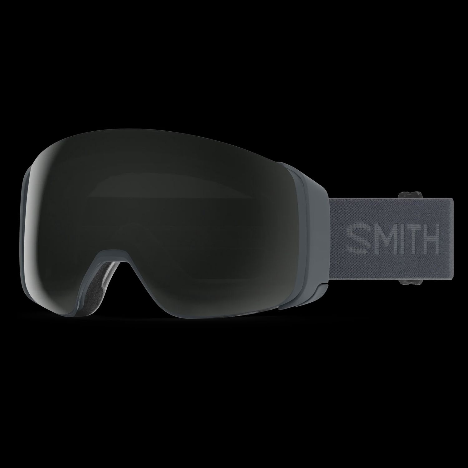 Smith 4D MAG / Slate, SPARE LENS: Chromapop Storm Blue Sensor Mirror, STOCK LENS: ChromaPop Sun Black