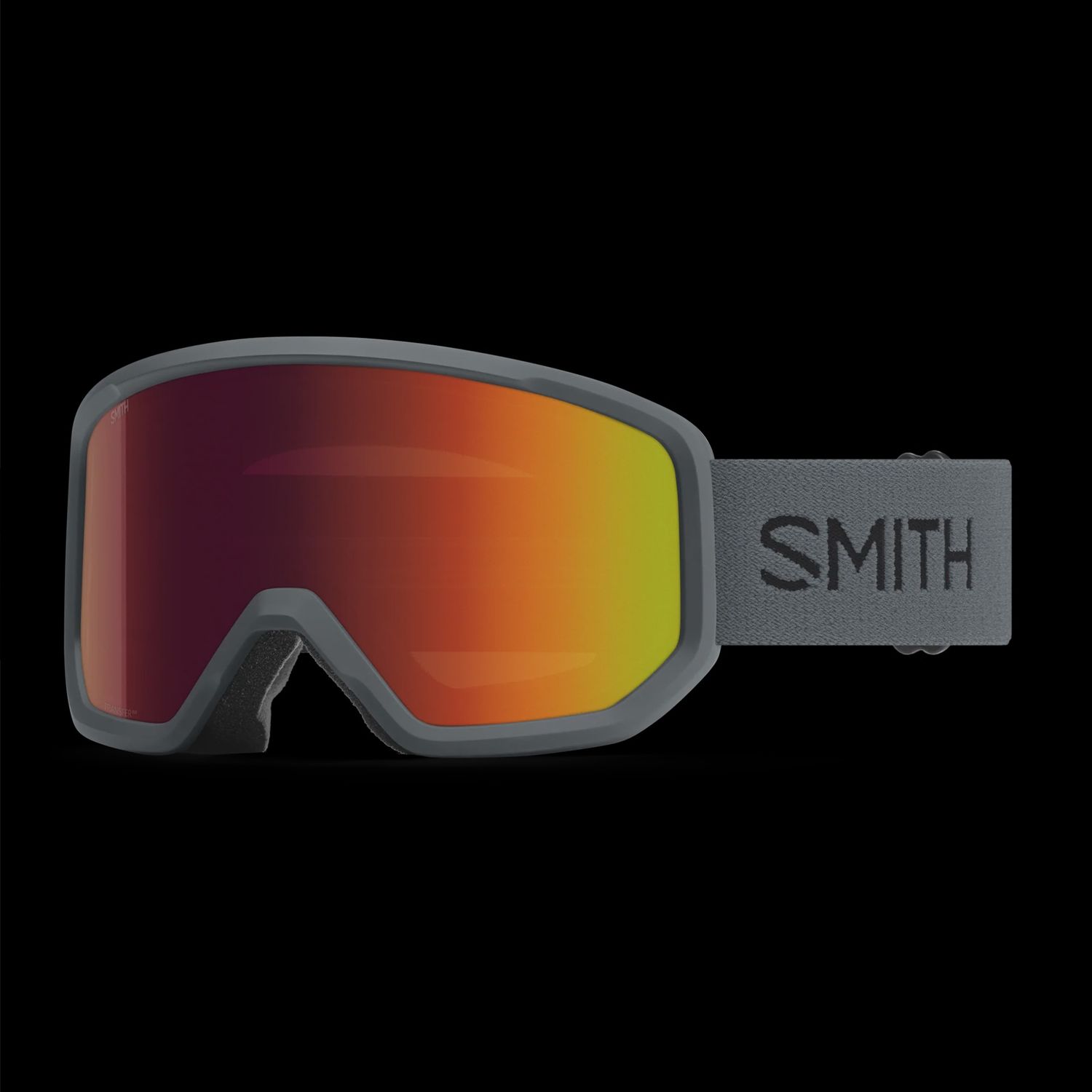 Smith Transfer / Slate, STOCK LENS: Red Sol-X Mirror