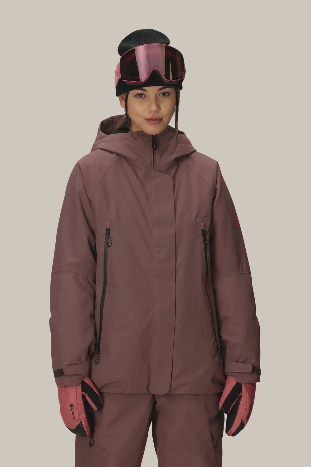 686 W's Whisper Jacket, COLOR: PEPPERCORN, Size: XS
