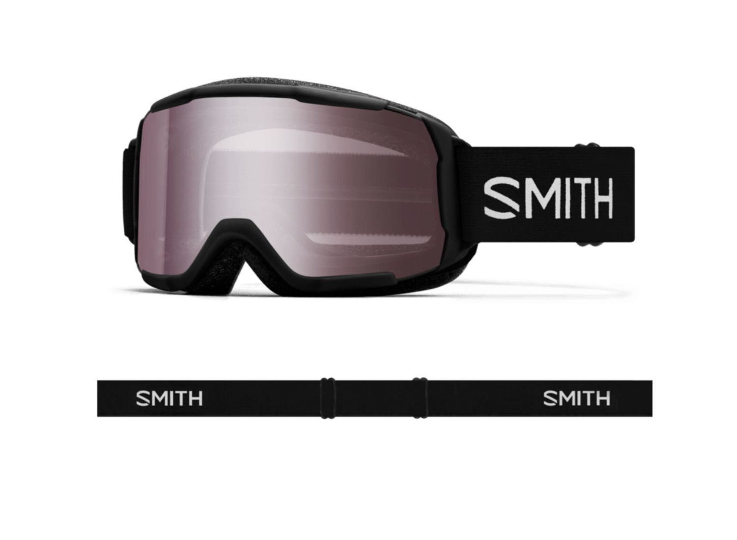 SMITH Daredevil / Black, STOCK LENS: Ignitor Mirror