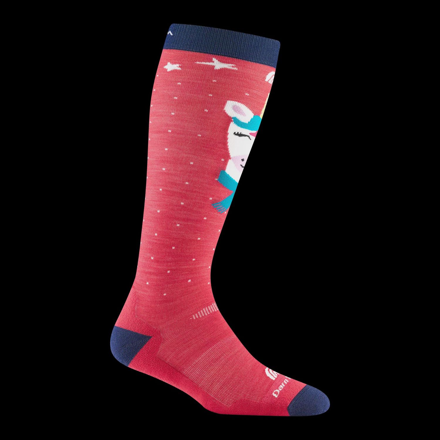 Darn Tough Kid's Magic Mtn OTC, COLOR: RASPBERR, Size: SMALL