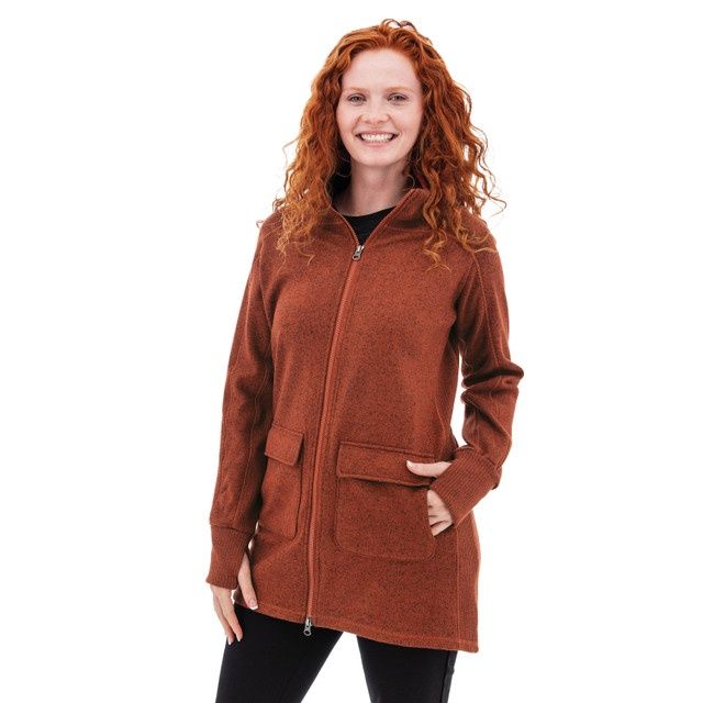 Aventura W's Perfect Jacket, COLOR: HENNA, Size: SMALL