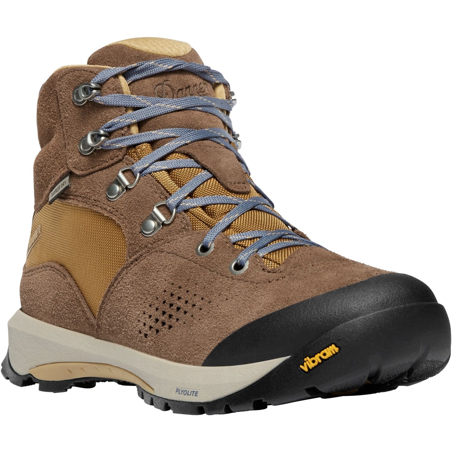 Danner W's Inquire Mid Waterproof, COLOR: BROWN, Size: 6