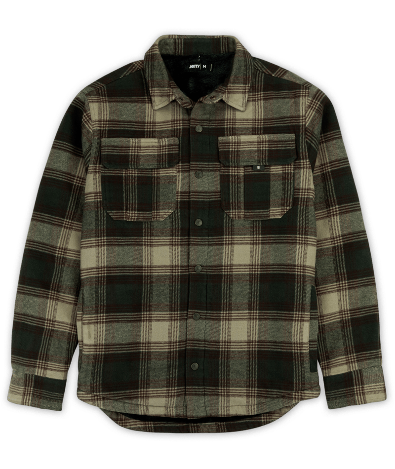 Jetty M's Sherpa Jacket, COLOR: CHARCOAL, Size: MEDIUM