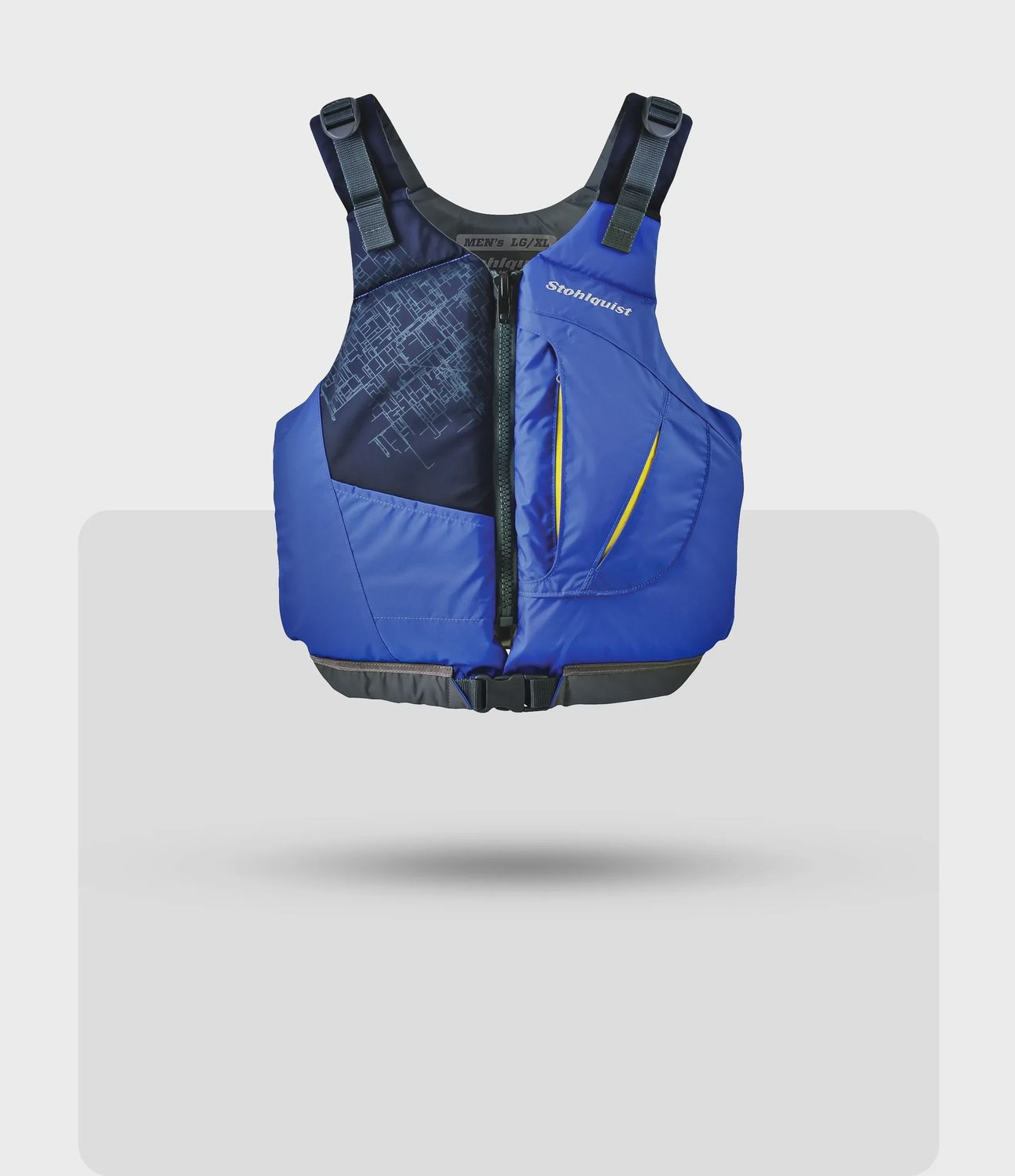 Stohlquist Escape PFD, COLOR: BLUE, Size: XXL