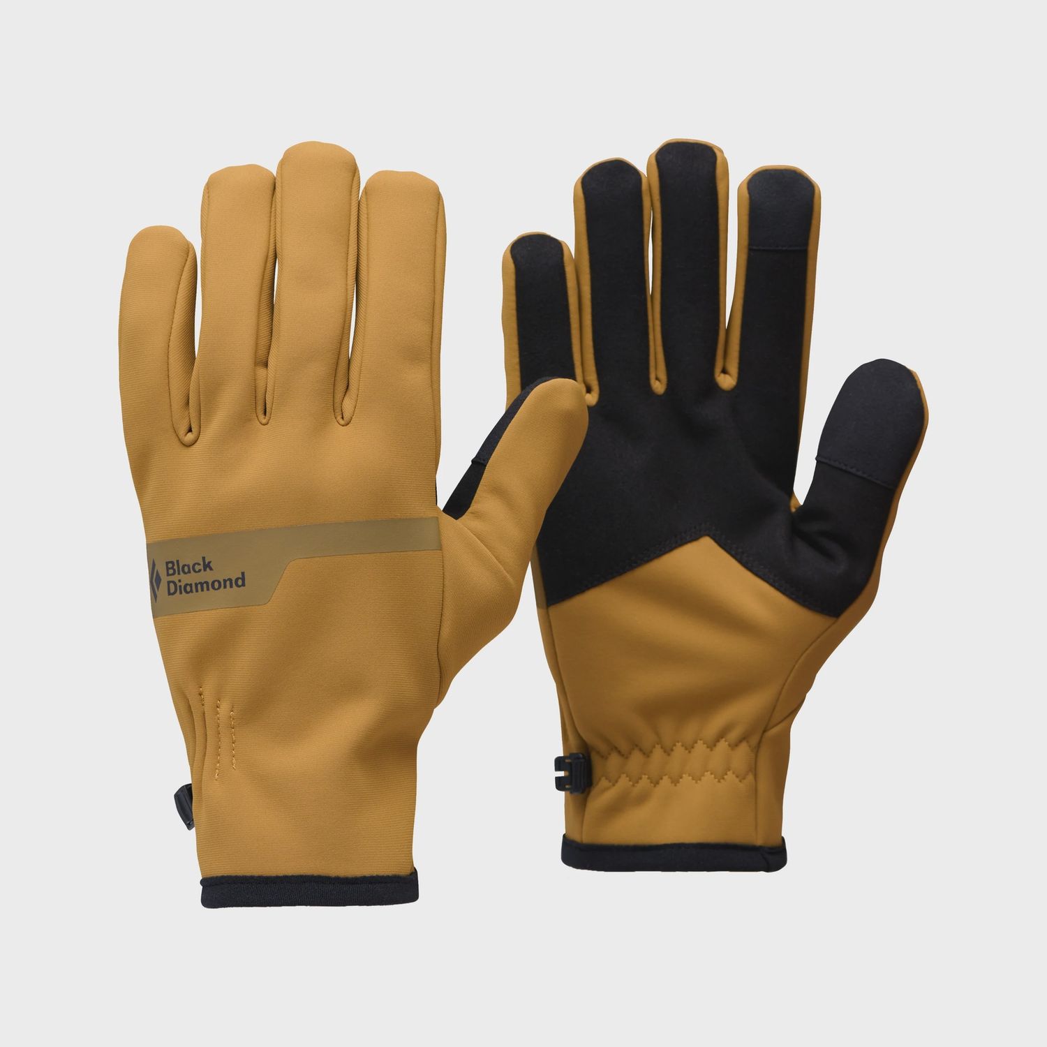 Black Diamond Everyday Softshell Glove, COLOR: FLAX, Size: XS