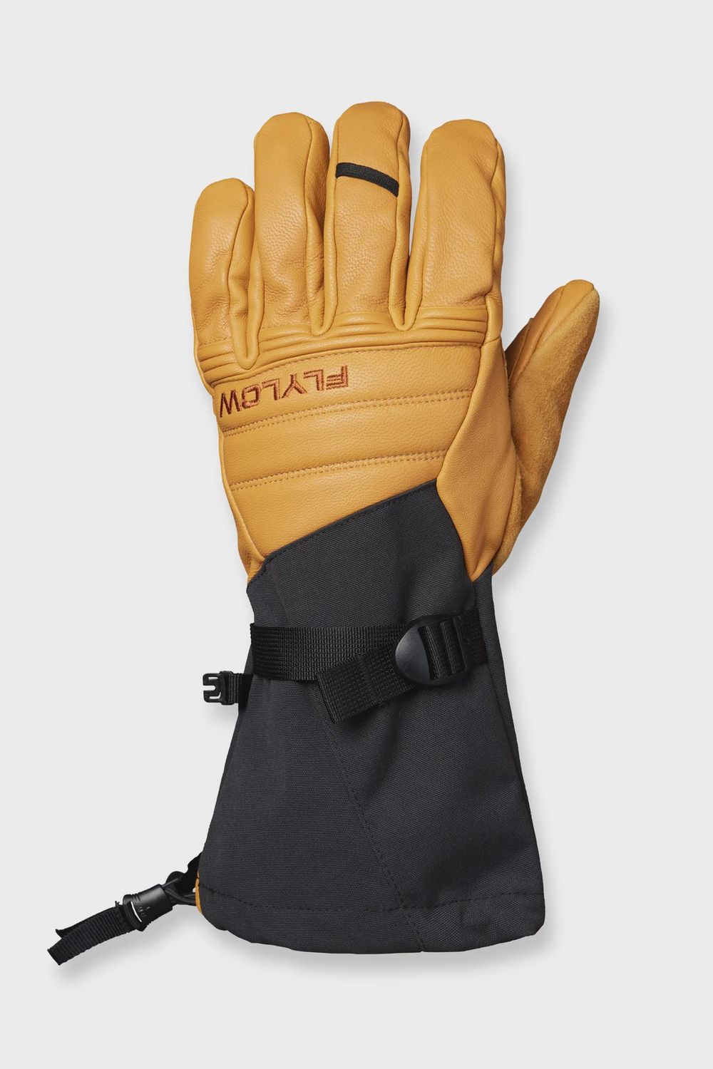 Flylow M's Super D Glove, COLOR: BLACK, Size: MEDIUM