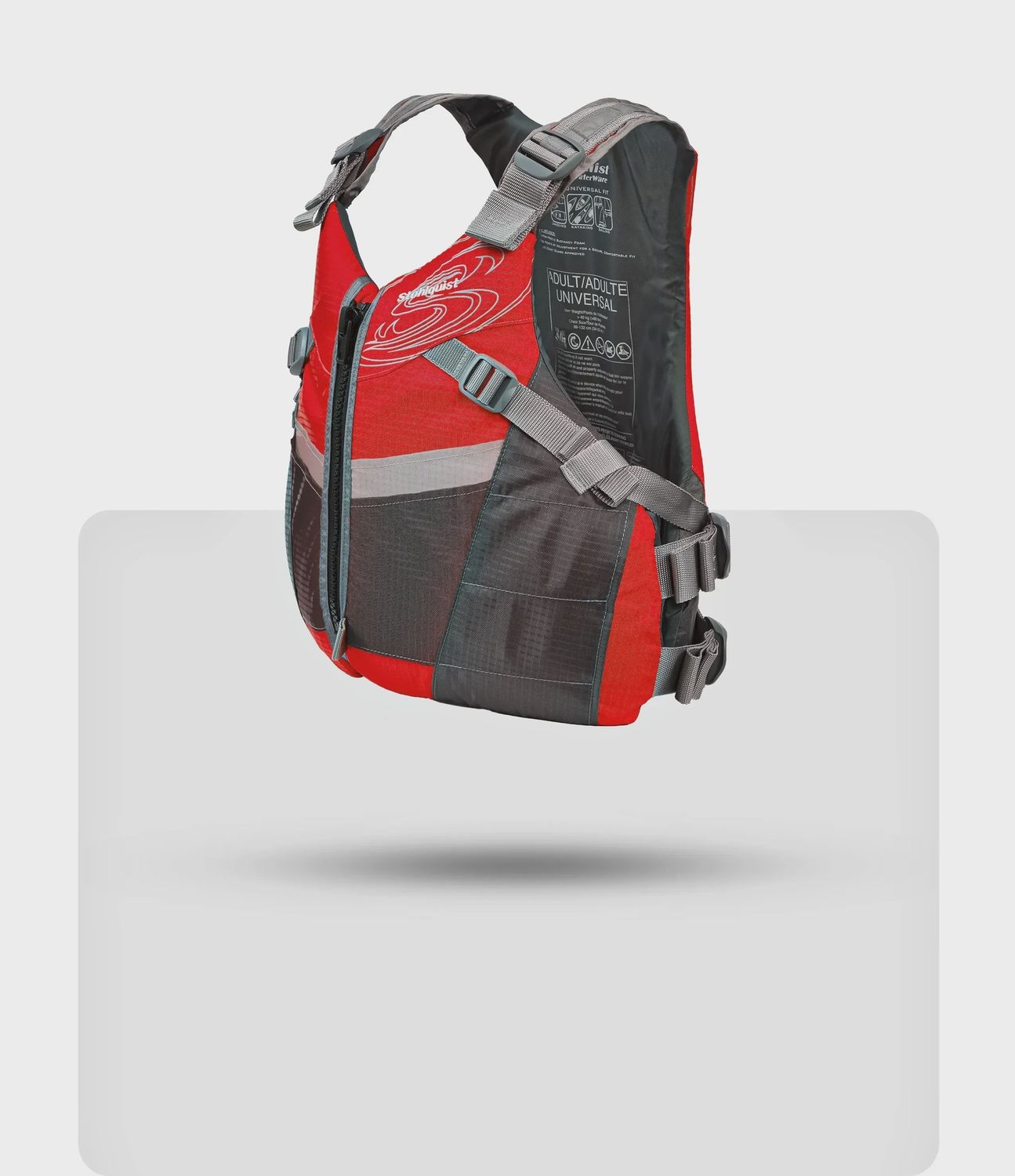 Stohlquist Spectrum Life Jacket, COLOR: Red, Size: Universal