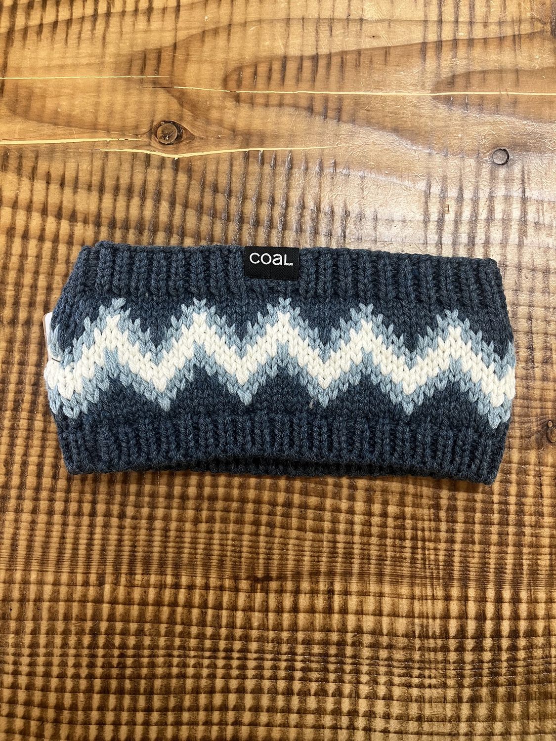 Coal Meadows Ear Warmer, COLOR: NAVY/WHITE