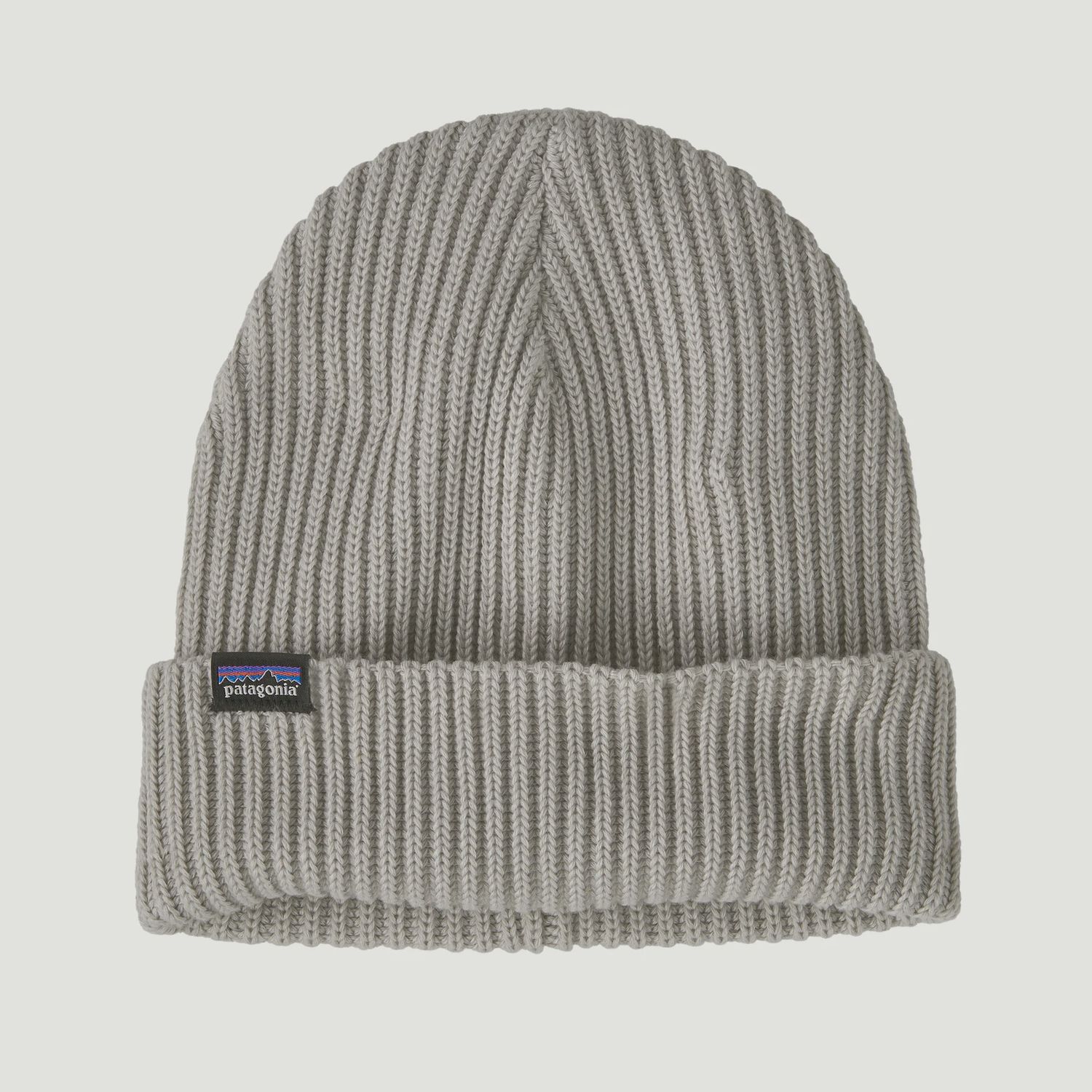 Patagonia Fishermans Rolled Beanie, COLOR: CRISP GREY
