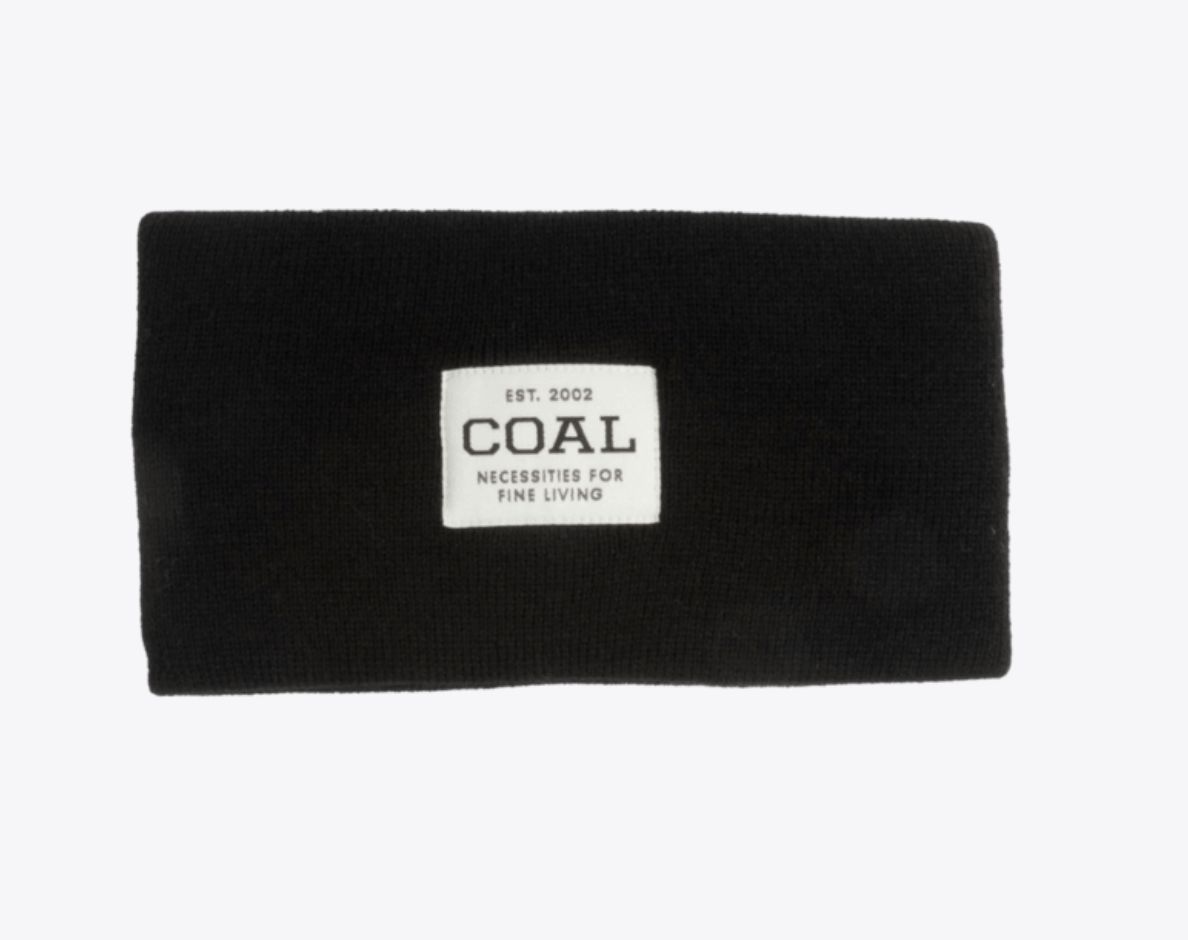 Coal Uniform Ear Warmer, COLOR: BLACK