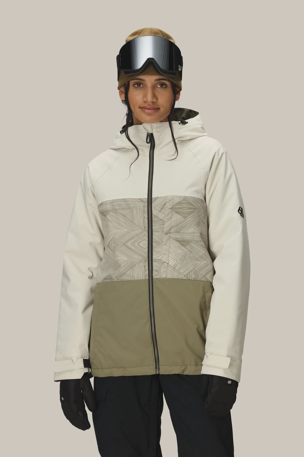 686 W's Athena Jacket, COLOR: LIMESTONE, Size: MEDIUM