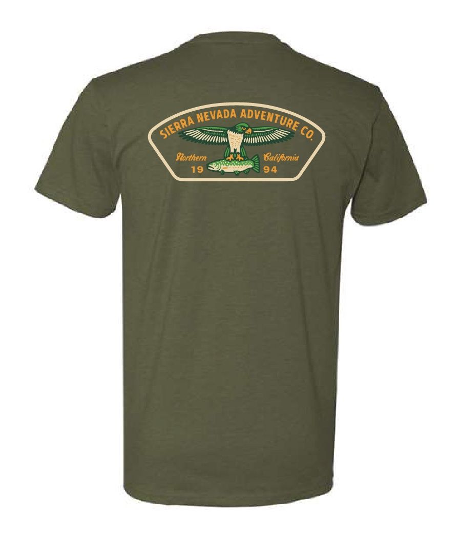 M's Osprey Shortsleeve, COLOR: Military Green, Size: SMALL